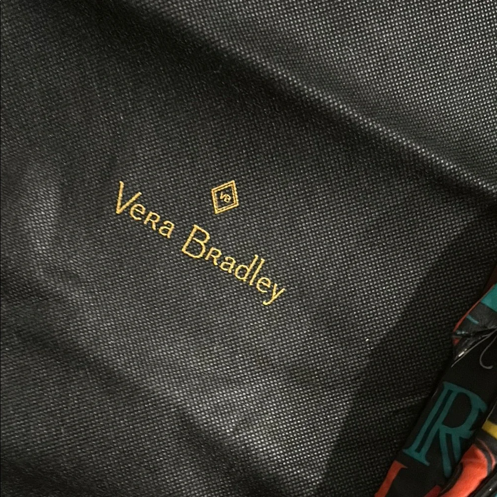 Vera Bradley “From A to Vera” Laptop Tote Travel Bag + Dust Bag